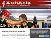 Tablet Screenshot of exitasia.de